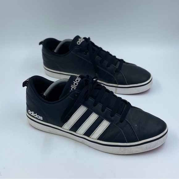 Adidas VS Pace B74494 Mens Size 10.5 Black Casual Shoes - Picture 3 of 6